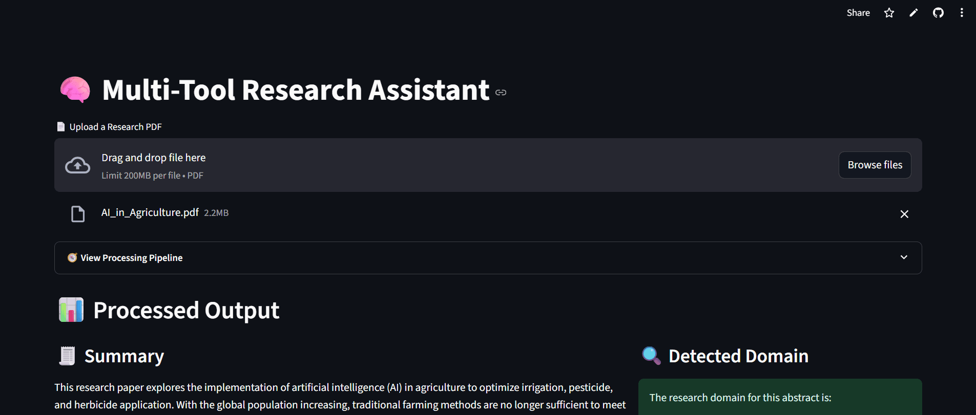 Multi-Tool Research Agent